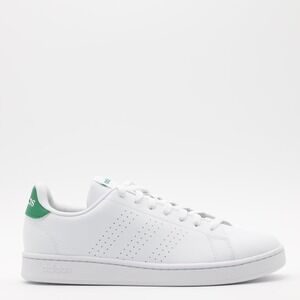 Adidas Men's Advantage Comfortable Athletic Low‎ Top Shoes White/Green Size 8